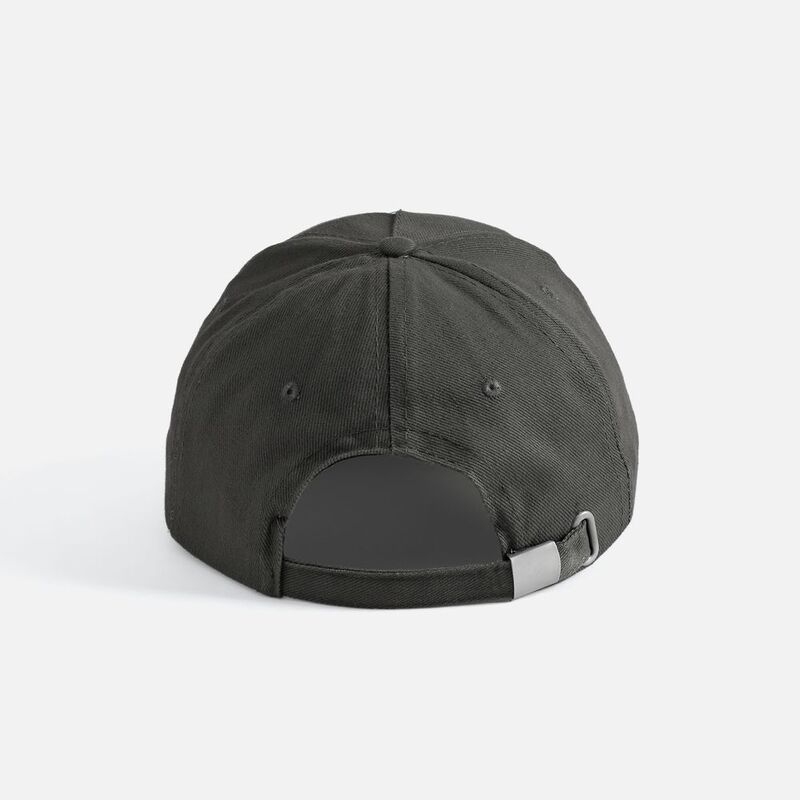 Бейсболка Long Beach, темно-серая со светло-серым арт.6538.11