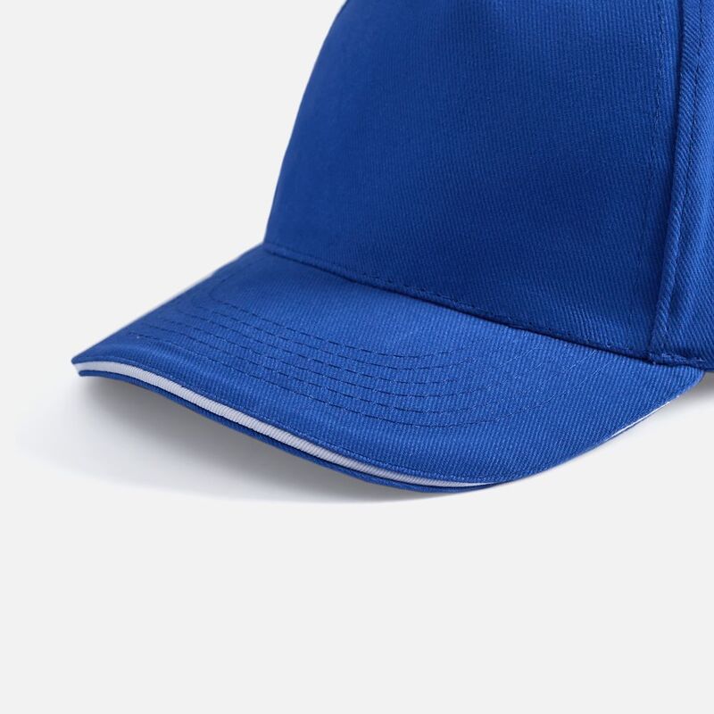 Бейсболка Long Beach, ярко-синяя с белым арт.6538.47