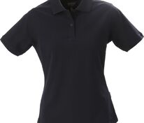 Рубашка поло стретч женская Albatross, темно-синяя арт.6548.40