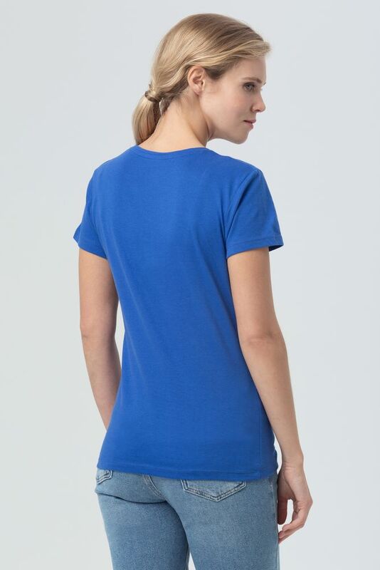 Футболка женская Miss 150, ярко-синяя (royal) арт.2662.44