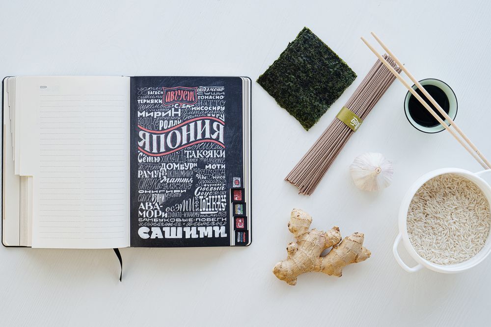 Ежедневник &laquo;Вокруг вкуса&raquo;, полудатированный арт.5700