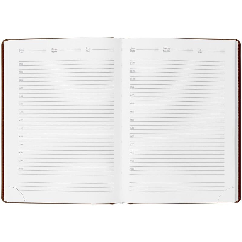 Ежедневник Nebraska, недатированный, бордовый арт.2879.53