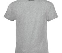 Футболка детская Regent Fit Kids, серый меланж арт.6645.11