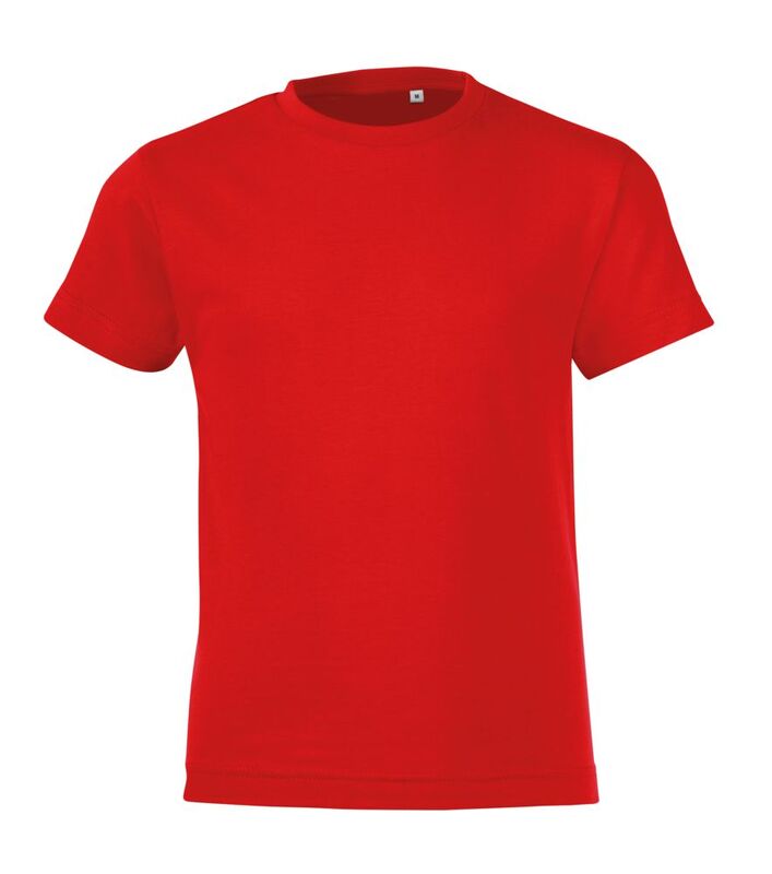 Футболка детская Regent Fit Kids, красная арт.6645.50