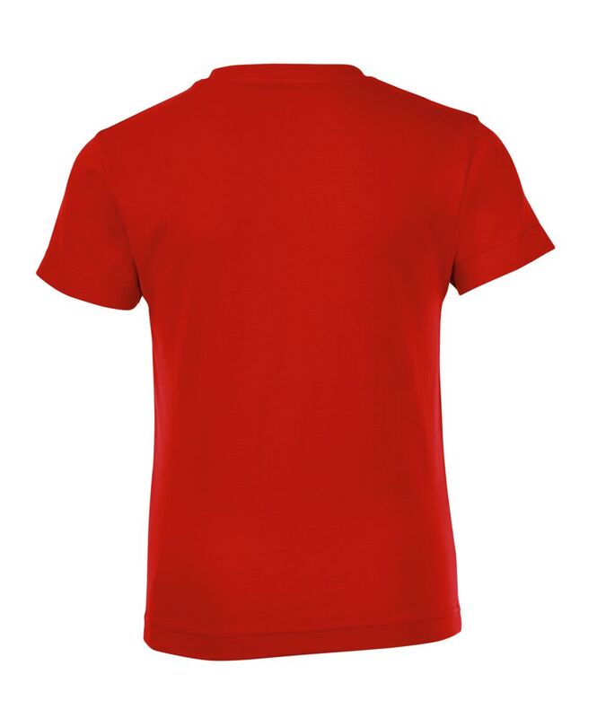 Футболка детская Regent Fit Kids, красная арт.6645.50