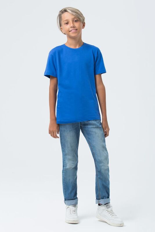 Футболка детская Regent Fit Kids, ярко-синяя (royal) арт.6645.44