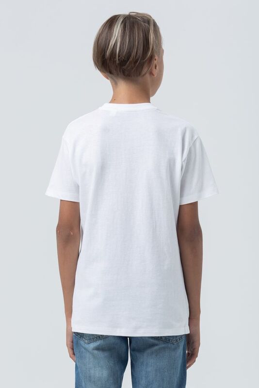 Футболка детская Regent Fit Kids, белая арт.6645.60