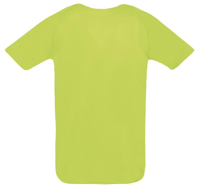 Футболка унисекс Sporty 140, зеленое яблоко арт.11939280