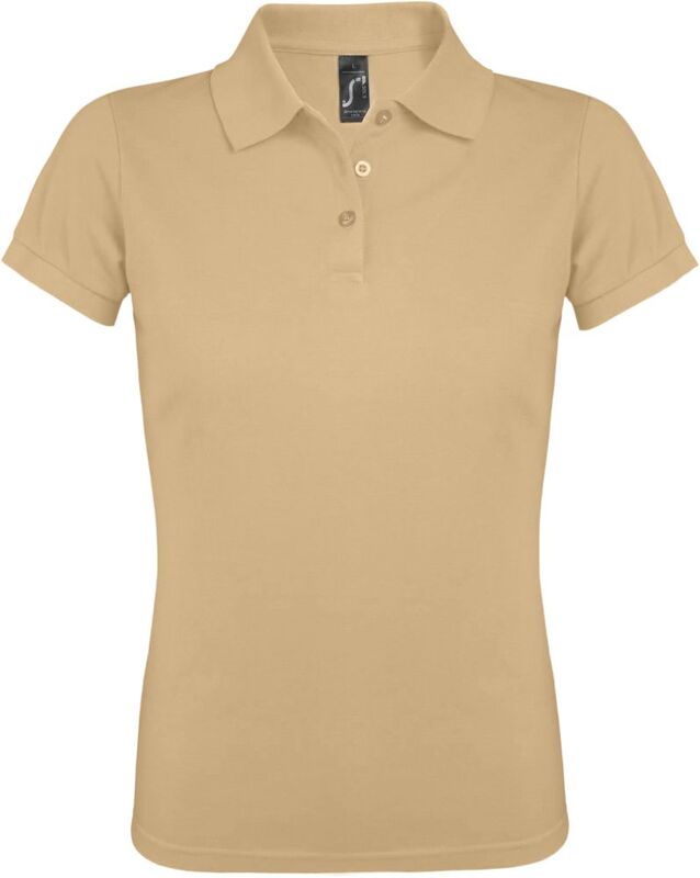 Рубашка поло женская Prime Women 200 бежевая арт.00573115