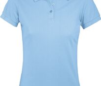 Рубашка поло женская Prime Women 200 голубая арт.00573200