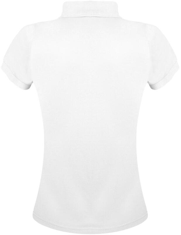 Рубашка поло женская Prime Women 200 белая арт.00573102