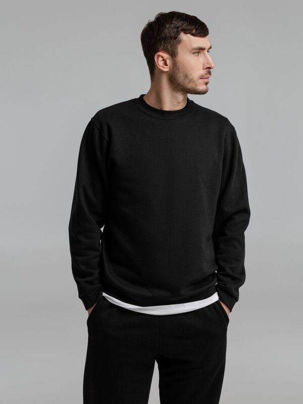 Толстовка Spider 260, черная арт.01168312