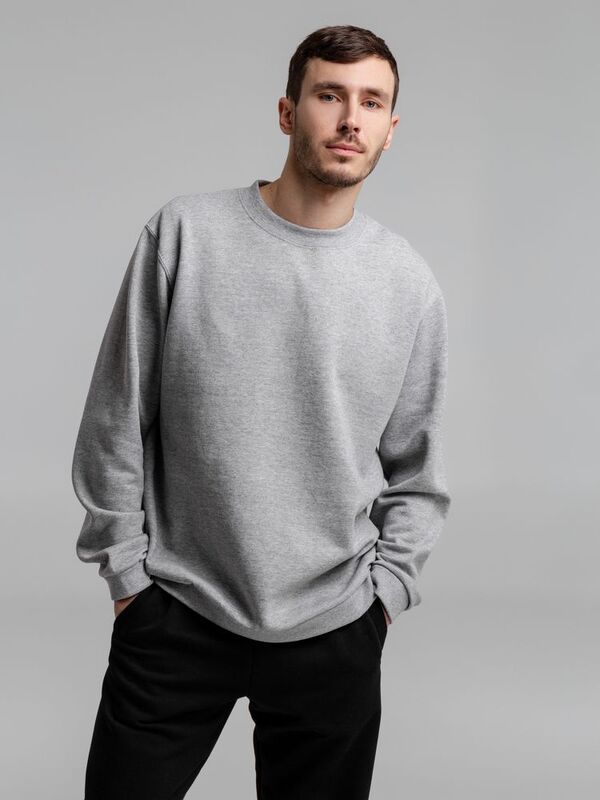 Толстовка Spider 260, серый меланж арт.01168360