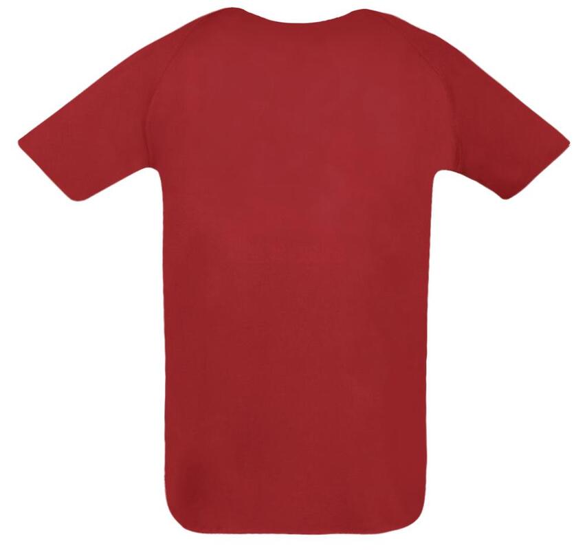Футболка унисекс Sporty 140, красная арт.11939145