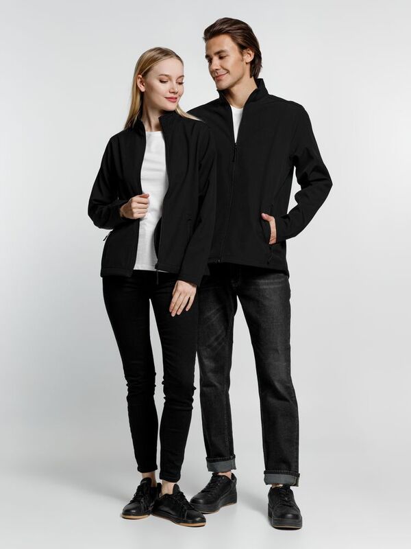 Куртка софтшелл женская Race Women черная арт.01194312