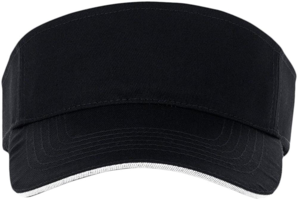 Козырек Ace, черный с белым арт.01196935TUN