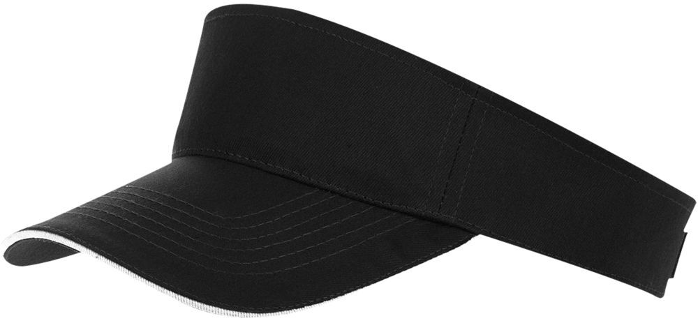 Козырек Ace, черный с белым арт.01196935TUN