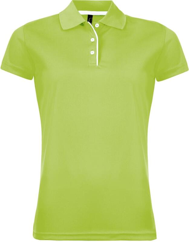 Рубашка поло женская Performer Women 180 зеленое яблоко арт.01179280