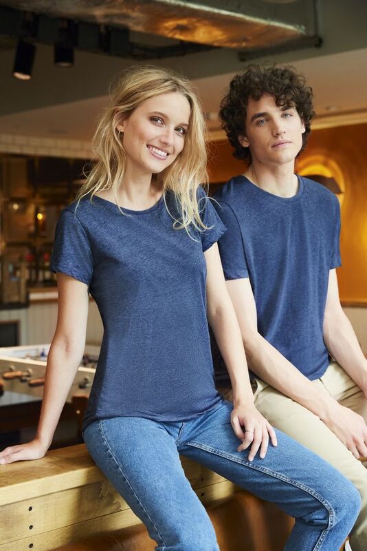 Футболка женская Mixed Women голубой меланж арт.01181236