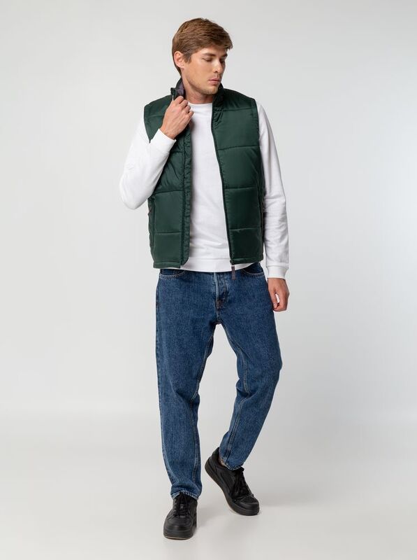 Жилет Warm зеленый арт.44002266