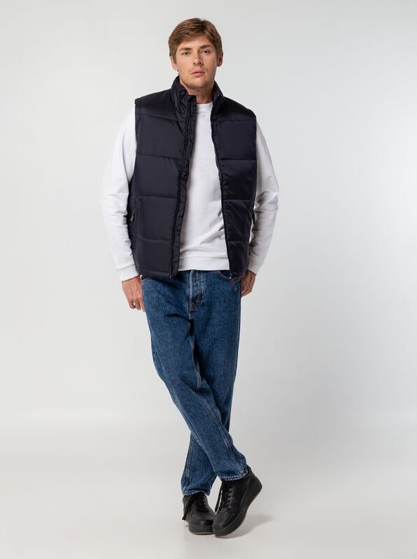 Жилет Warm темно-синий арт.44002318