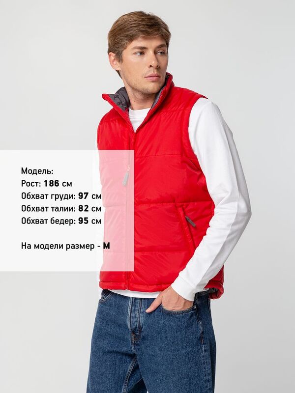 Жилет Warm красный арт.44002145