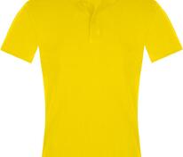 Рубашка поло мужская Perfect Men 180 желтая арт.11346301
