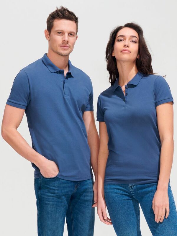 Рубашка поло женская Perfect Women 180 серый меланж арт.11347360