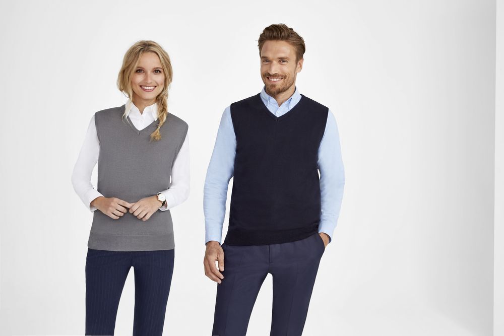 Жилет унисекс Gentlemen, черный арт.00591312