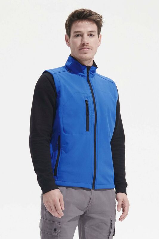 Жилет мужской софтшелл Rallye Men шоколадно-коричневый арт.46601394