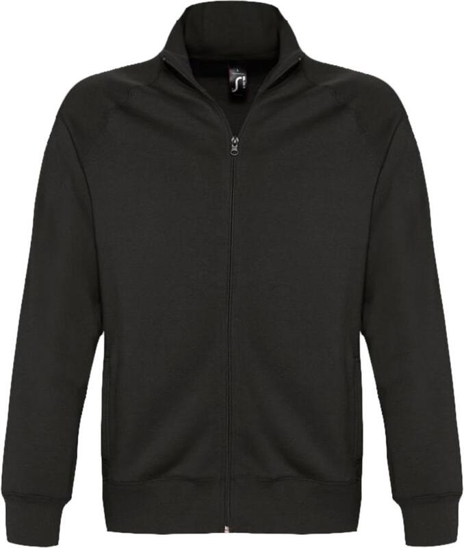 Толстовка мужская на молнии Sundae 280 черная арт.47200312