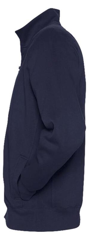 Толстовка мужская на молнии Sundae 280 темно-синяя арт.47200318