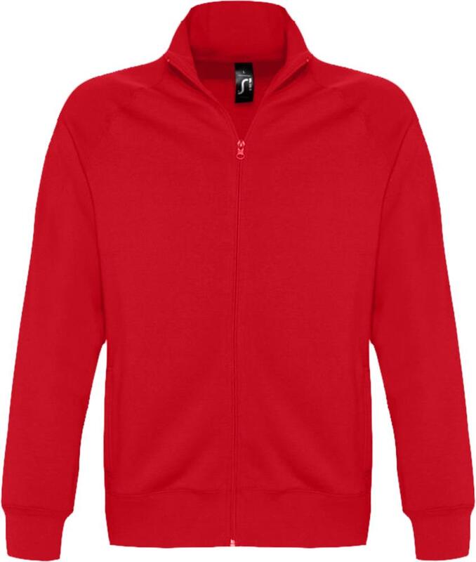 Толстовка мужская на молнии Sundae 280 красная арт.47200145