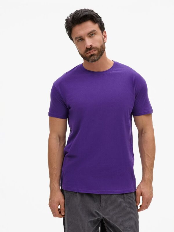 Футболка Imperial 190, темно-фиолетовая арт.1374.78