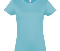 Футболка женская Imperial Women 190, бирюзовая арт.6083.42