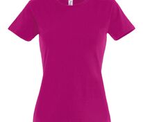 Футболка женская Imperial Women 190, ярко-розовая (фуксия) арт.6083.57