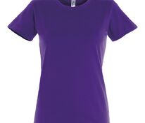 Футболка женская Imperial Women 190, темно-фиолетовая арт.6083.78
