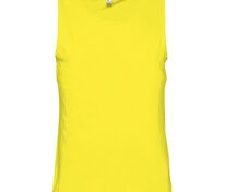 Майка мужская Justin 150, желтая (лимонная) арт.4805.89