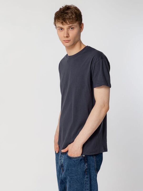 Футболка унисекс Regent 150, темно-серая (графит) арт.1376.18