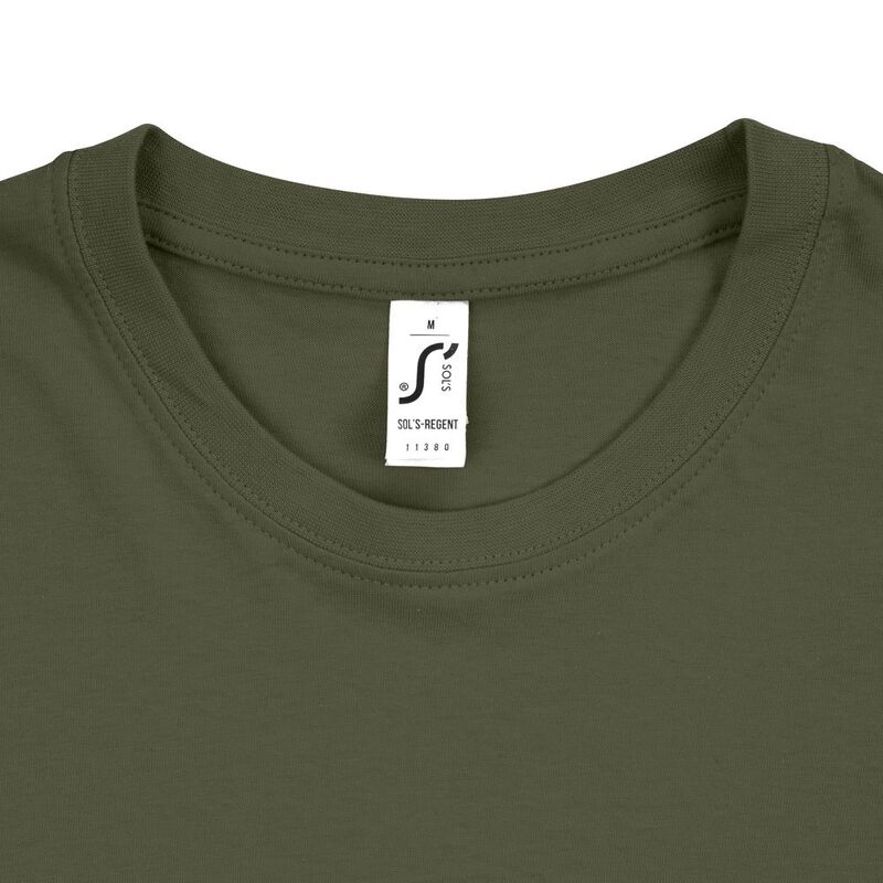 Футболка унисекс Regent 150, темный хаки арт.1376.98