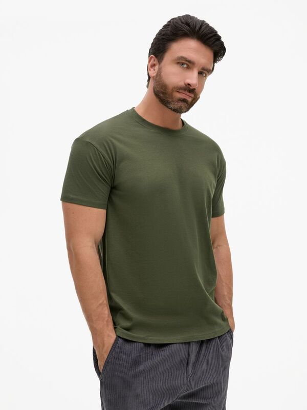 Футболка унисекс Regent 150, темный хаки арт.1376.98