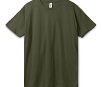 Футболка унисекс Regent 150, темный хаки арт.1376.98