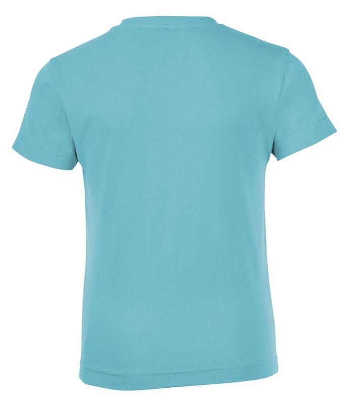 Футболка детская Regent Fit Kids, бирюзовая арт.6645.42