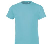 Футболка детская Regent Fit Kids, бирюзовая арт.6645.42