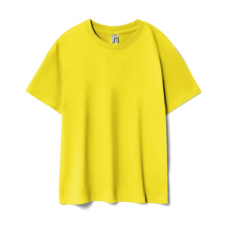 Футболка детская Regent Kids 150, желтая (лимонная) арт.1886.88