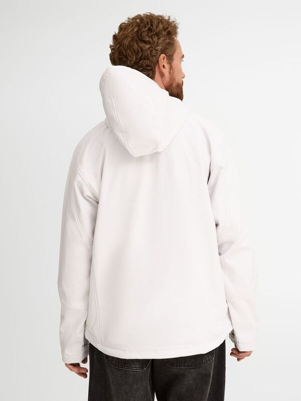 Куртка мужская с капюшоном Replay Men 340, белая арт.5569.60