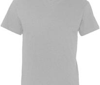 Футболка мужская с V-образным вырезом Victory 150, серый меланж арт.1887.11