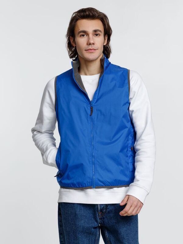 Жилет двусторонний Winner, ярко-синий арт.2671.44