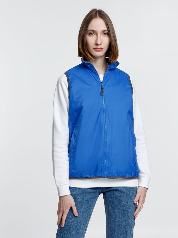 Жилет двусторонний Winner, ярко-синий арт.2671.44