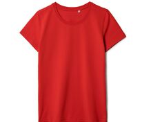 Футболка женская T-bolka Stretch Lady, красная арт.1891.50